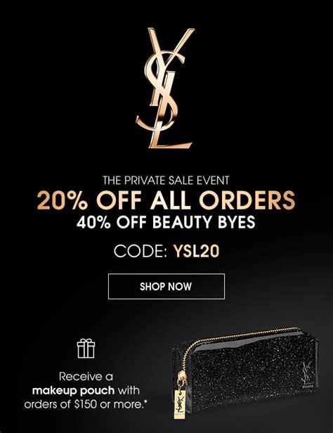 ysl membership discount codes.